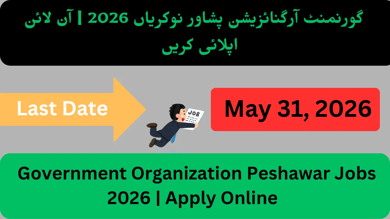 Government Organization Peshawar Jobs 2026 Apply Online
